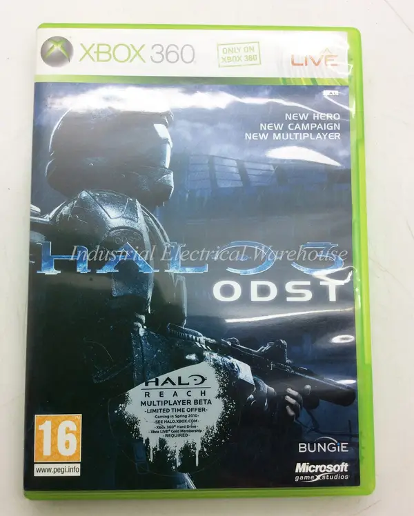 Xbox 360 Halo 3: ODST Microsoft Game Studios 2 Discs Game and Manual PAL