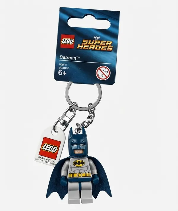 Lego DC Comic Super Heroes Batman Keychain 853429