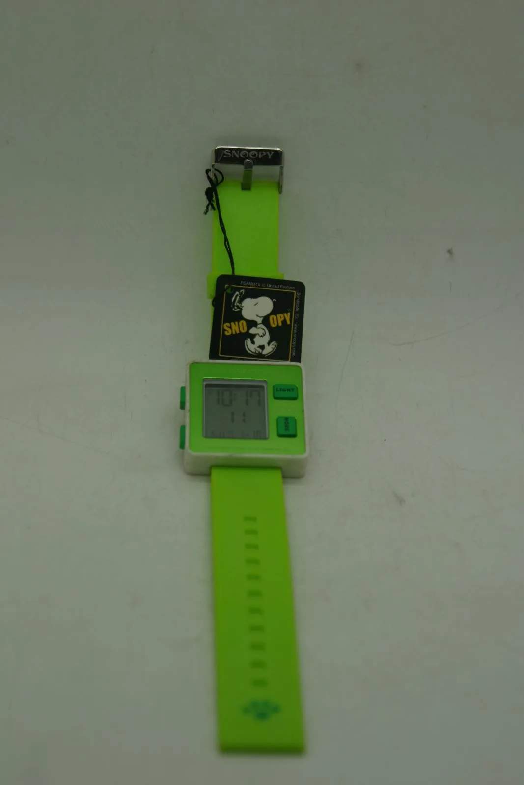 Snoopy Limited Edition Digital LCD Watch Green White 999 Made SC065_B New – photo 3