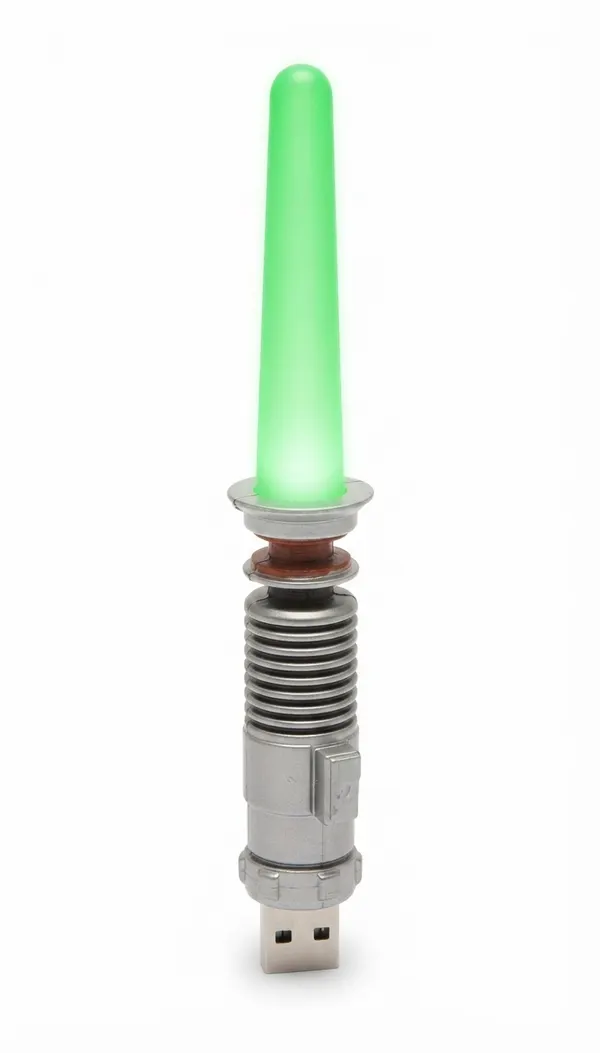 Star Wars Luke Skywalker Green Lightsaber USB Flash Drive 1GB