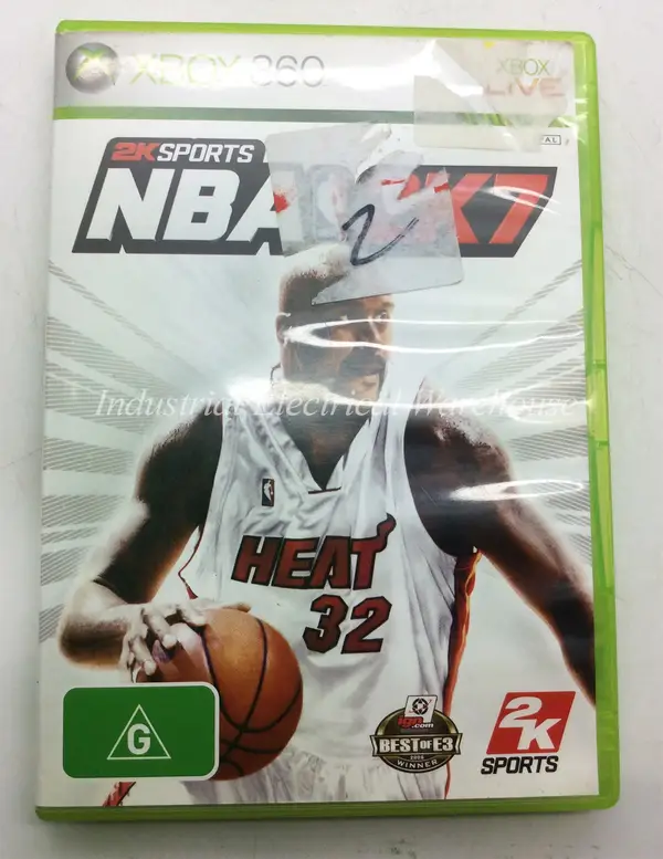 Xbox 360 NBA 2K7 2K Sports Game Disc & Manual PAL