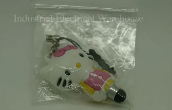Hello Kitty Touch Screen Pen Stylus with Ear Plug Hanger