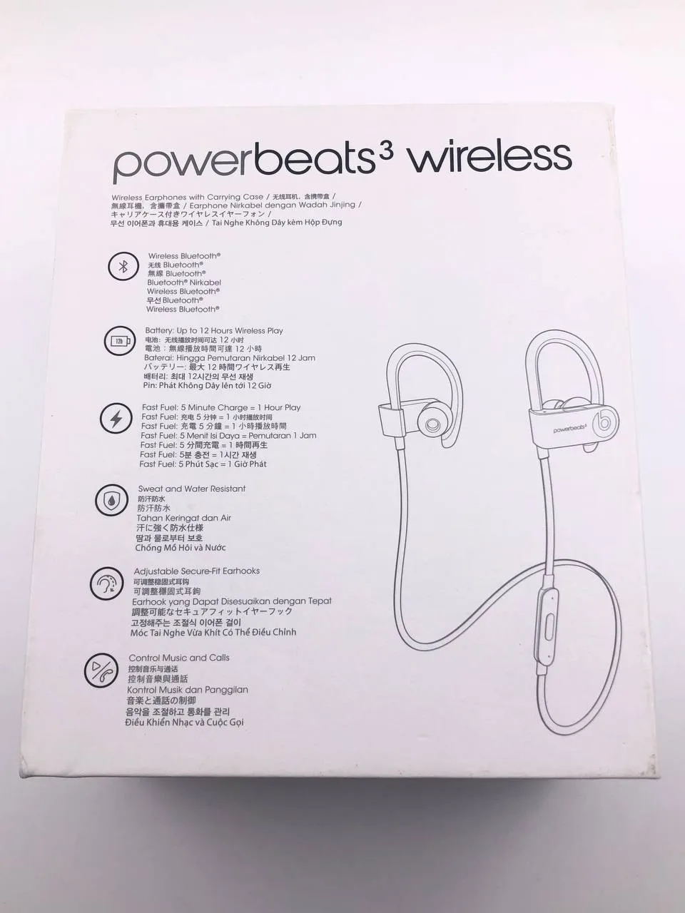 Beats by Dr Dre Powerbeats 3 Wireless Headphones Black and Red – photo 10