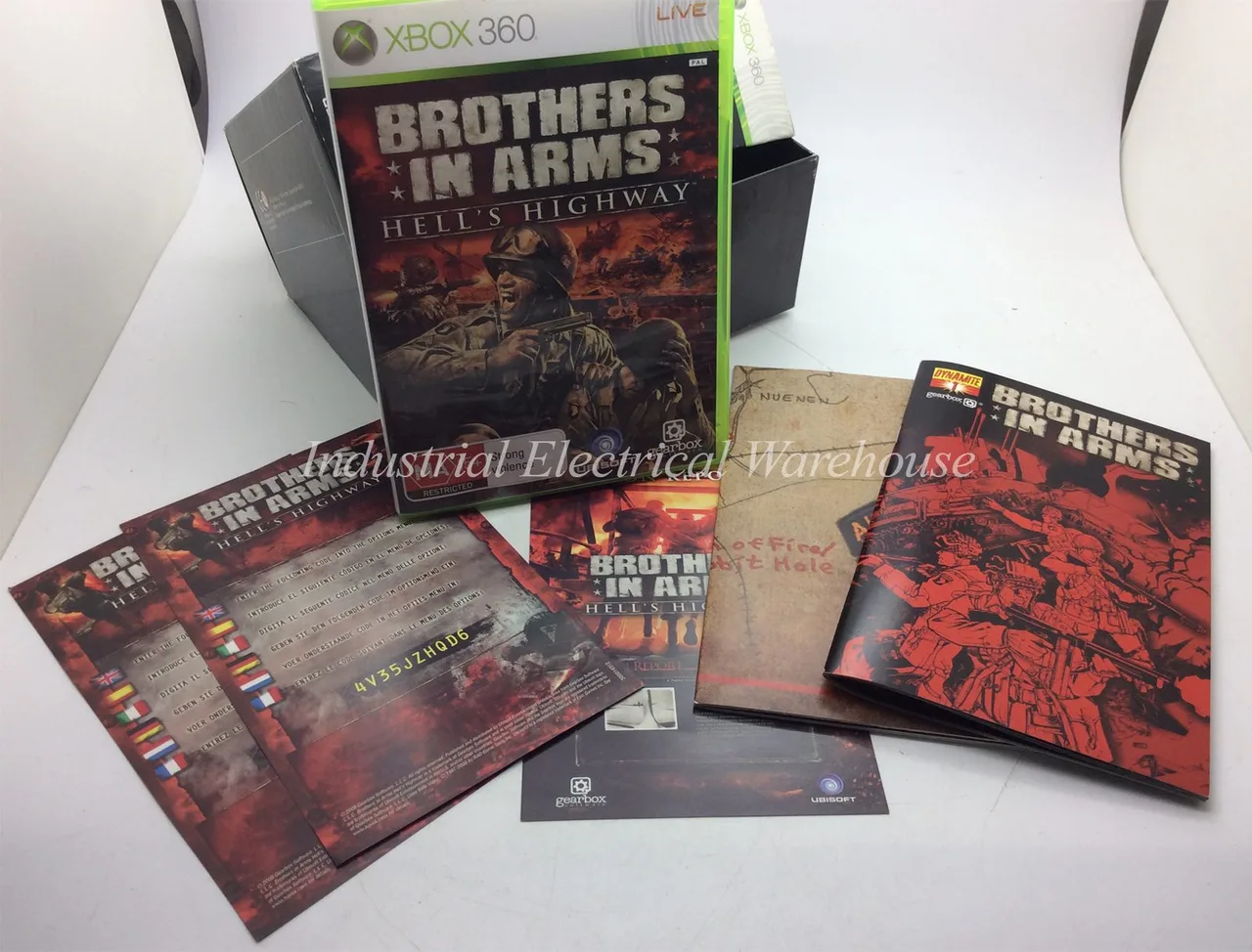 Xbox 360 Brothers in Arms: Hell's Highway Ubisoft Game Disc – photo 3