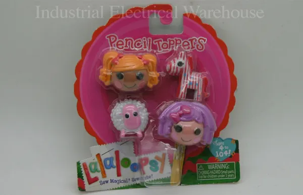 Lalaloopsy Pencil Toppers Spot Splatter Splash Pillow Featherbed Zebra Sheep New
