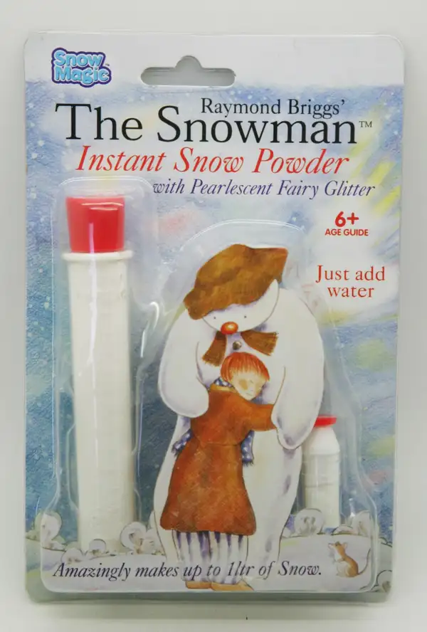 The Snowman Instant Snow Powder 10g Makes 1 Litre Pearlescent Fairy Glitter
