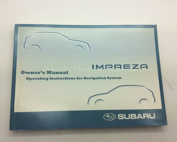Subaru Impreza 2008 Car Manual and Storage Case