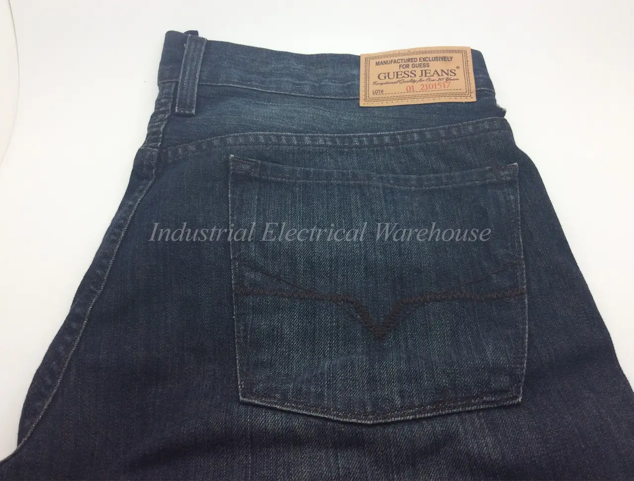 Guess Jeans Pine Wash Denim Jeans 5 Pockets Mens Size 36” x 32”  JMROS074FA2 – photo 3