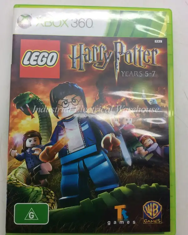 Xbox 360 LEGO Harry Potter/ Years 5-7 WB Games Game Disc and Manual
