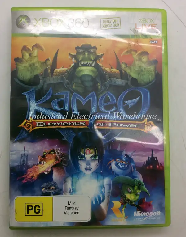 Xbox 360 Kameo: Elements of Power Microsoft Game Studios Game Disc & Manual PAL