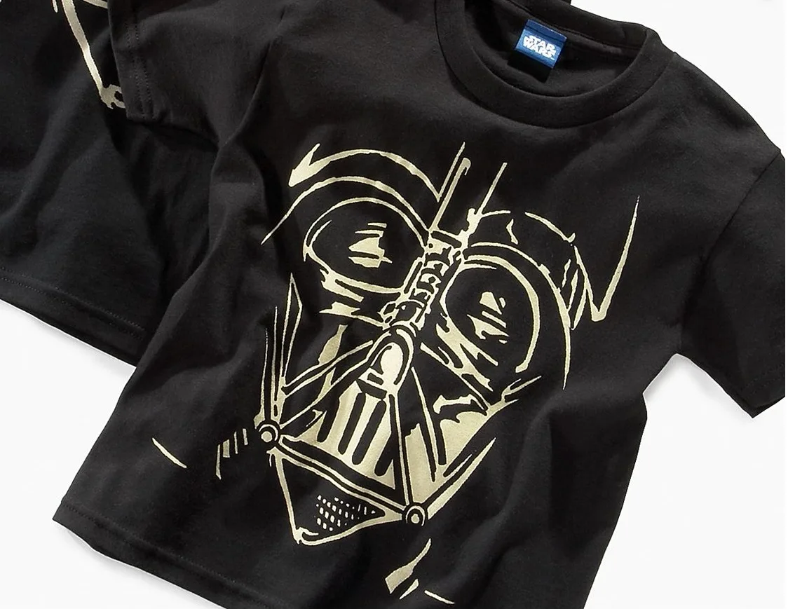 Star Wars Darth Vader Vintage Mens Graphic T-Shirt Black Size Large – photo 3