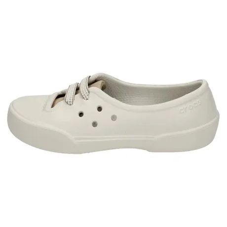 CROCS SIZE W5 or J 3/5 NAHANI GIRLS PEARL WHITE / KHAKI – photo 7