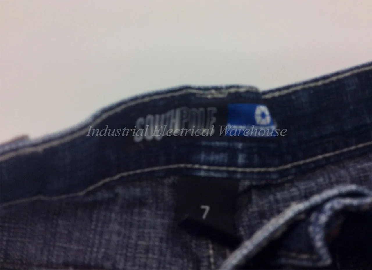 Southpole Denim Shorts Adjustable Waist 5-Pockets Faded Blue Boys Size 7 – photo 5