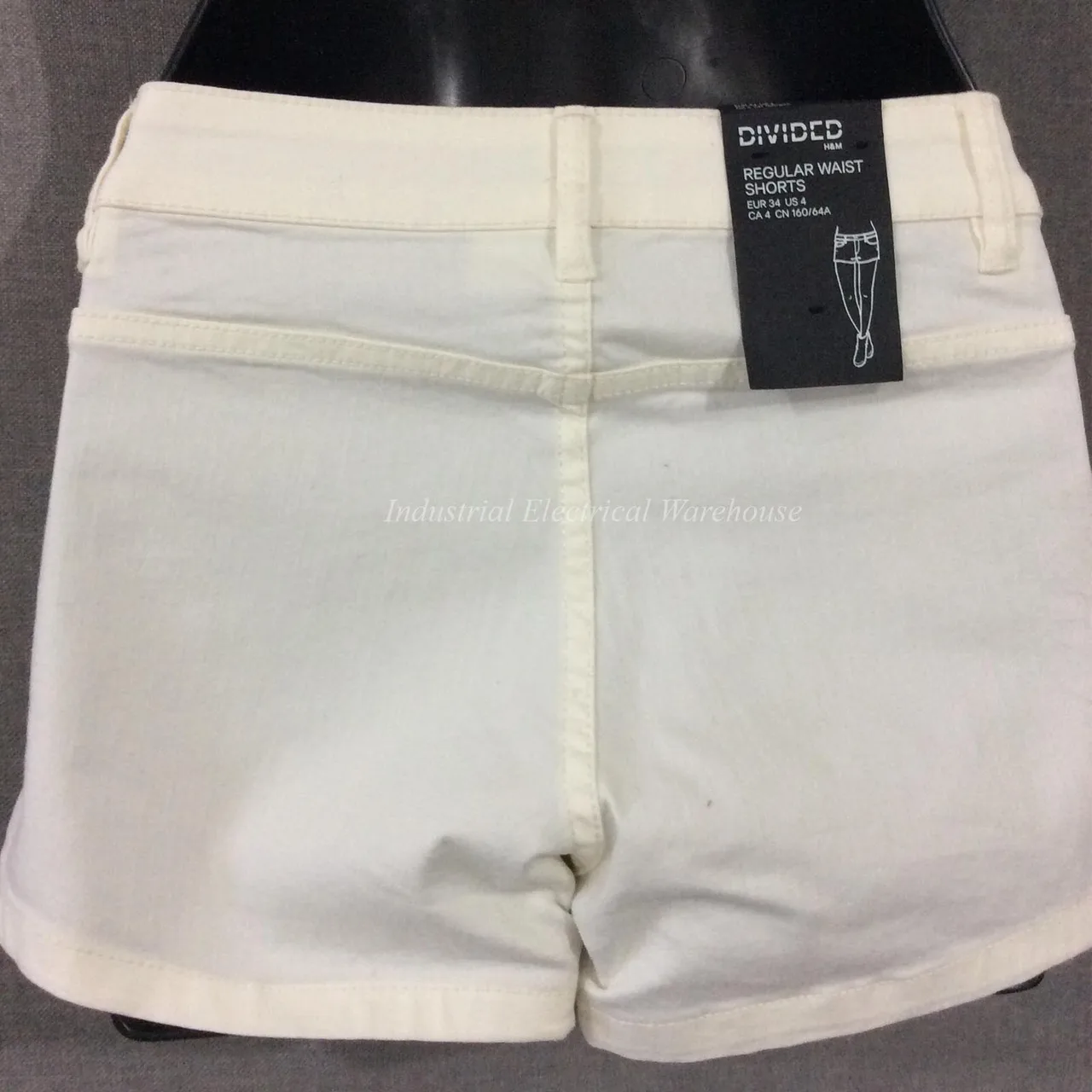 H&M Twill Shorts White AUS 6 EUR 34 – photo 3