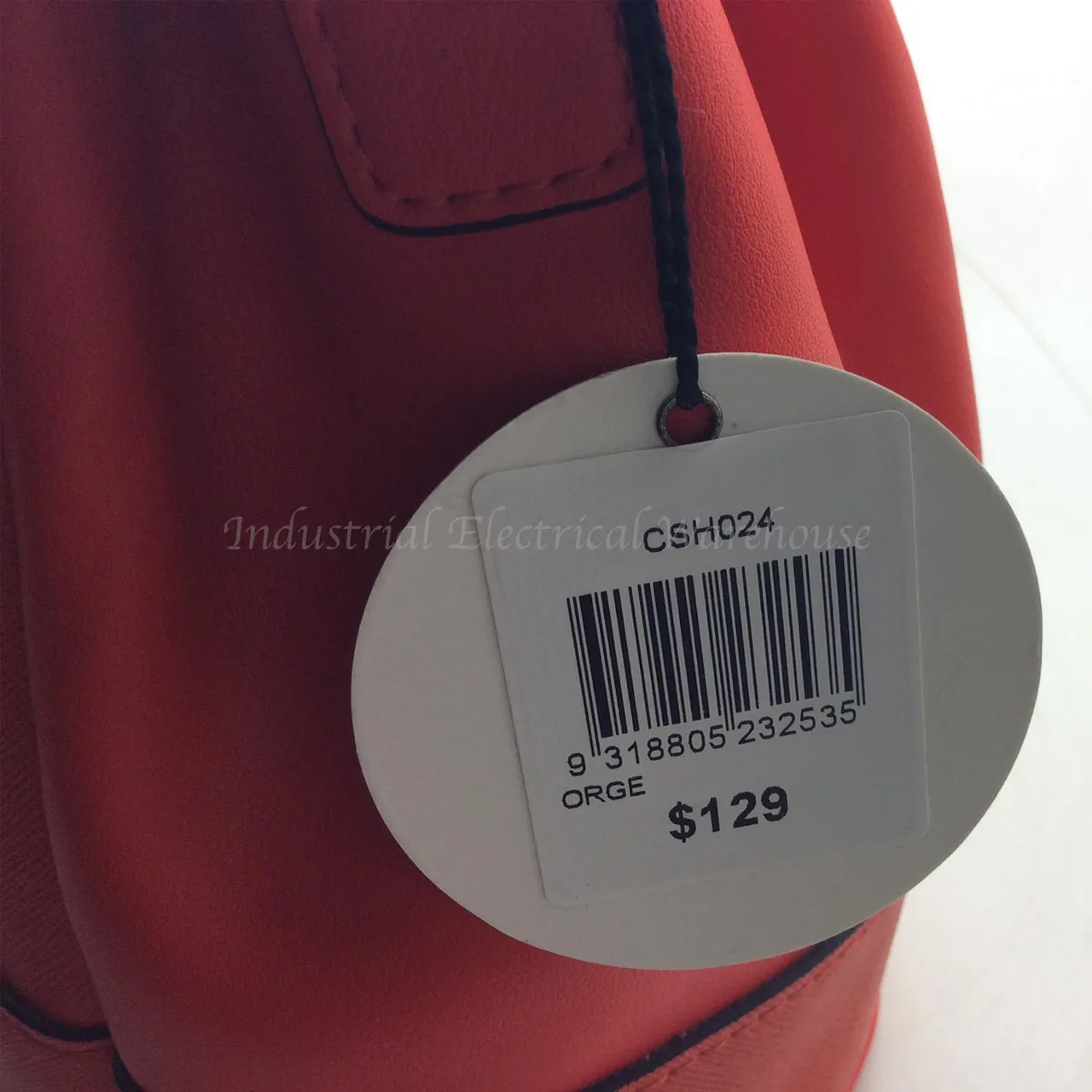 Cellini Sport Orange Flap Over Crossbody Bag Perforated CSH024 New with Tags – photo 4