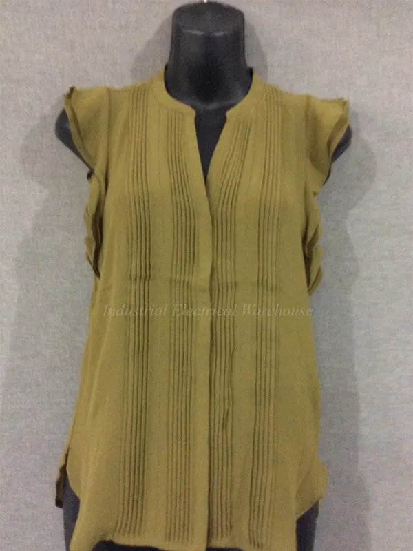 H&M Conscious Blouse Tops Green AU 6 EU 34