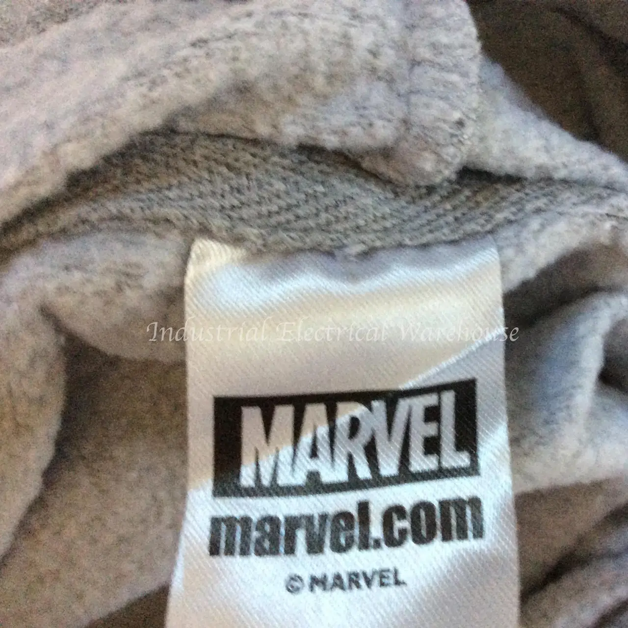 Marvel Comics Heroes Pullover Hoodie Sweat Jacket Grey Cotton Size 12 – photo 7