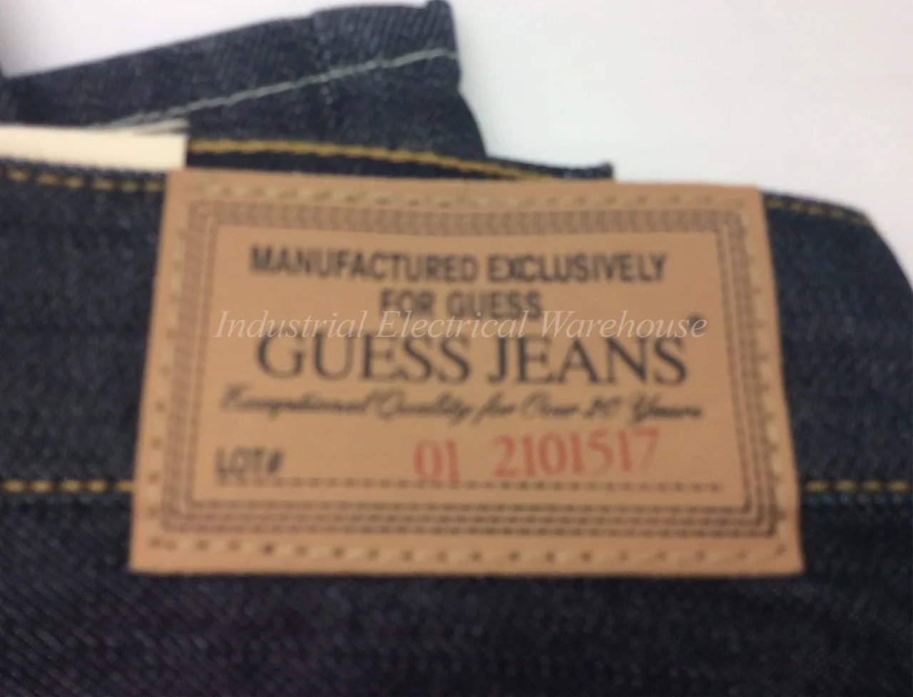 Guess Jeans Dark Edge Denim Jeans 5 Pockets Mens Size 36” x 32” JMROS118RR2 – photo 6