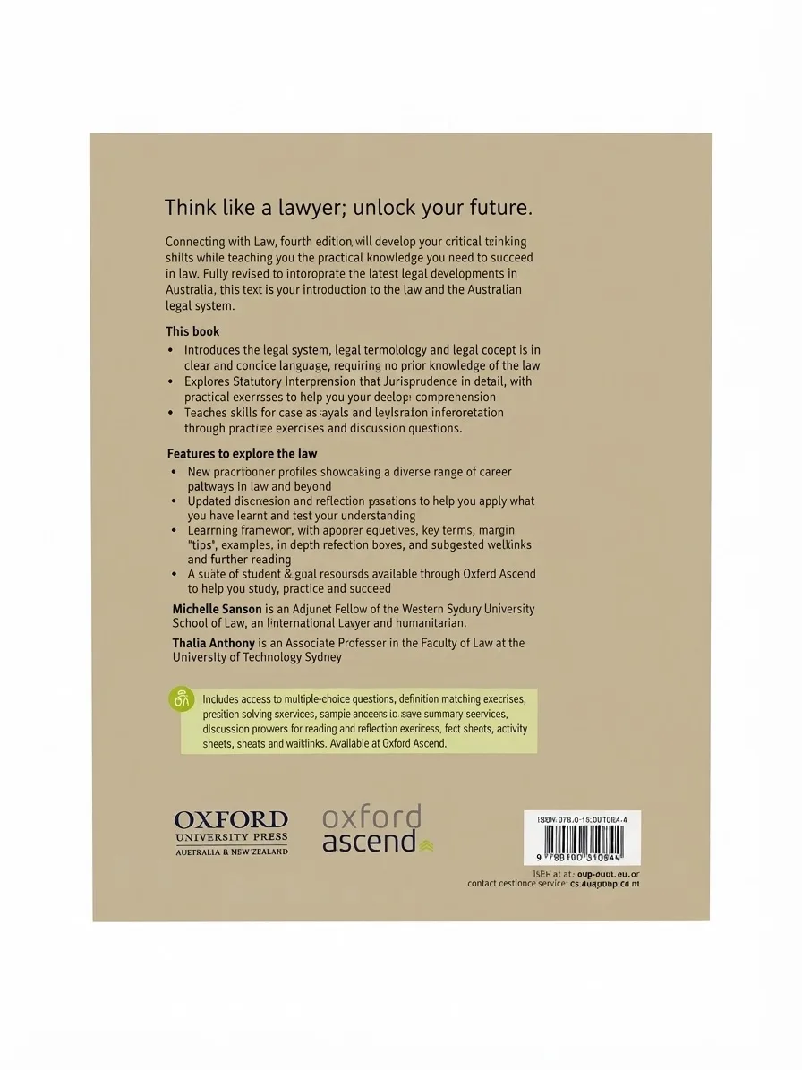 Connecting with Law 4th Edition Michelle Sanson Thalia Anthony – photo 2