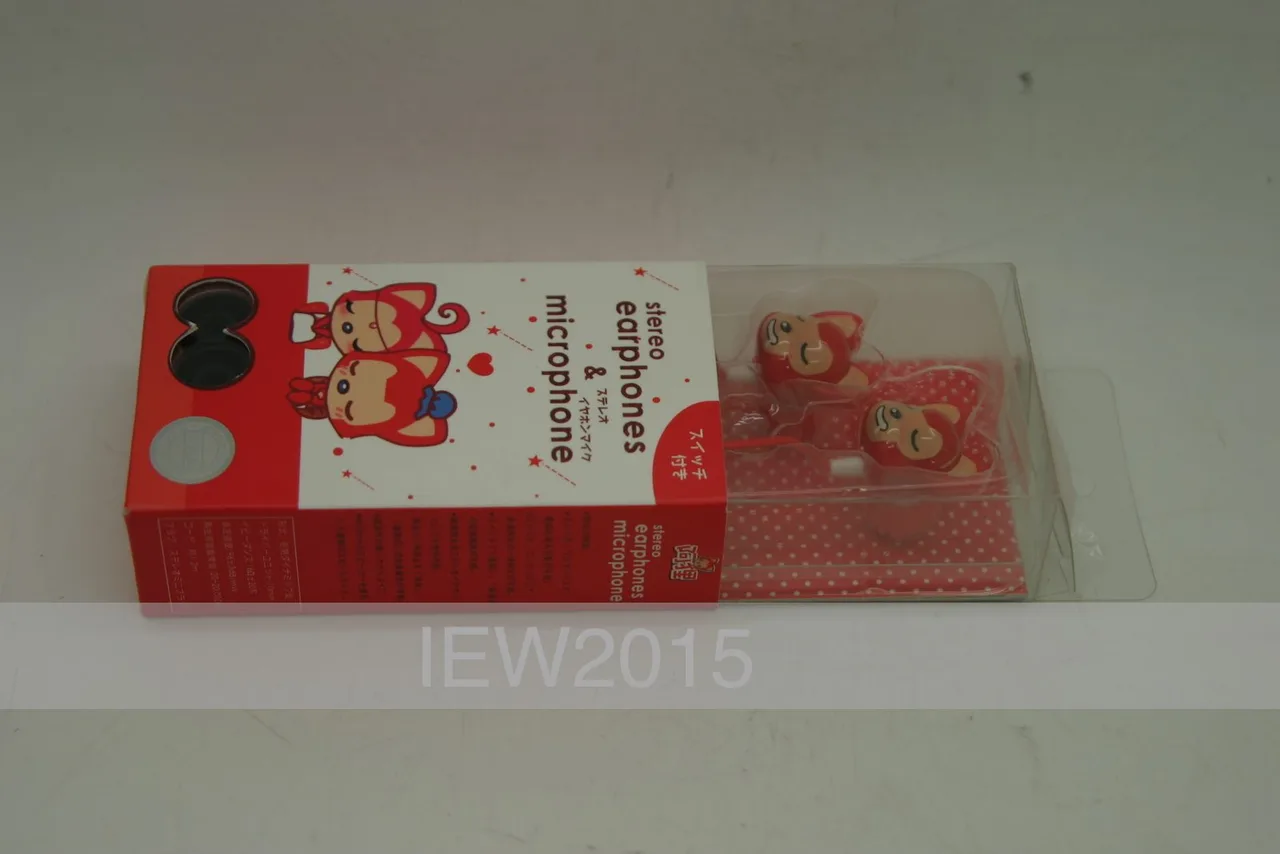 Sibyl Ali the Red Fox Stereo In-Ear Earphones Microphone 3.5mm Japan Brand New – photo 2