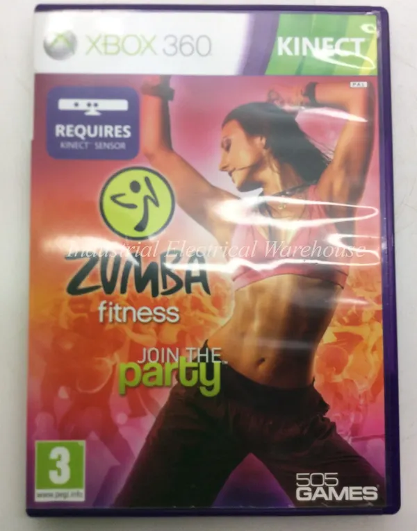 Xbox 360 Zumba Fitness (Kinect Sensor Required) 505 Games Game Disc & Manual PAL