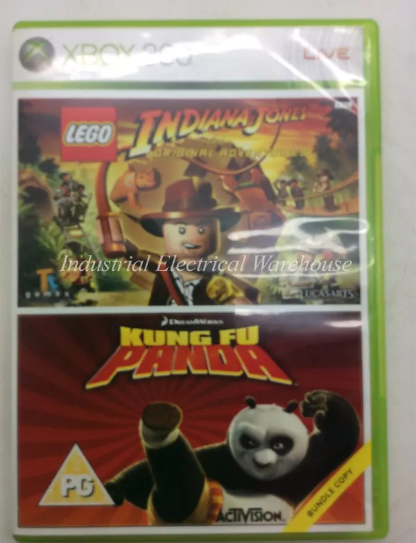 Xbox 360 Lego Indiana Jones: The Original Adventures & Kung Fu Panda Games