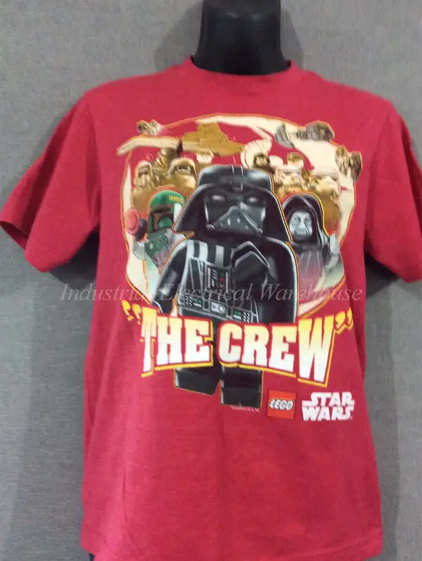 Old Navy Boys Collectible Lego Star Wars The Crew T-Shirt Red Size Large