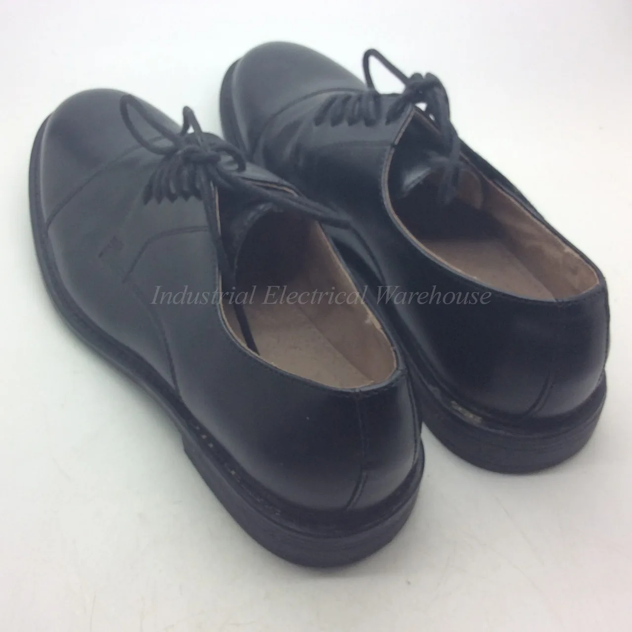 Merona Target Mens Black Cap Toe Derby Dress Shoes Lace Up Work Size US 8 – photo 3