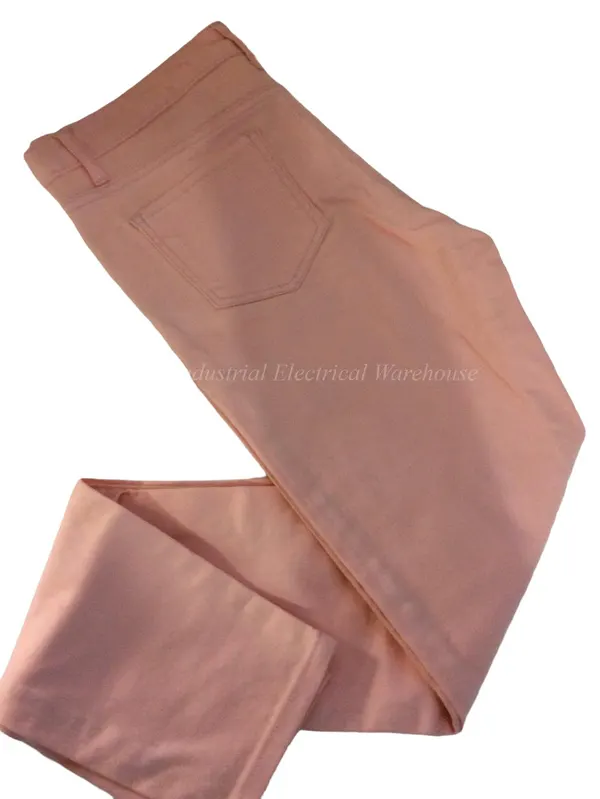 Boho Babe by Living Doll Girls Denim Jeans Pants Peachy Pink Size AUS 16