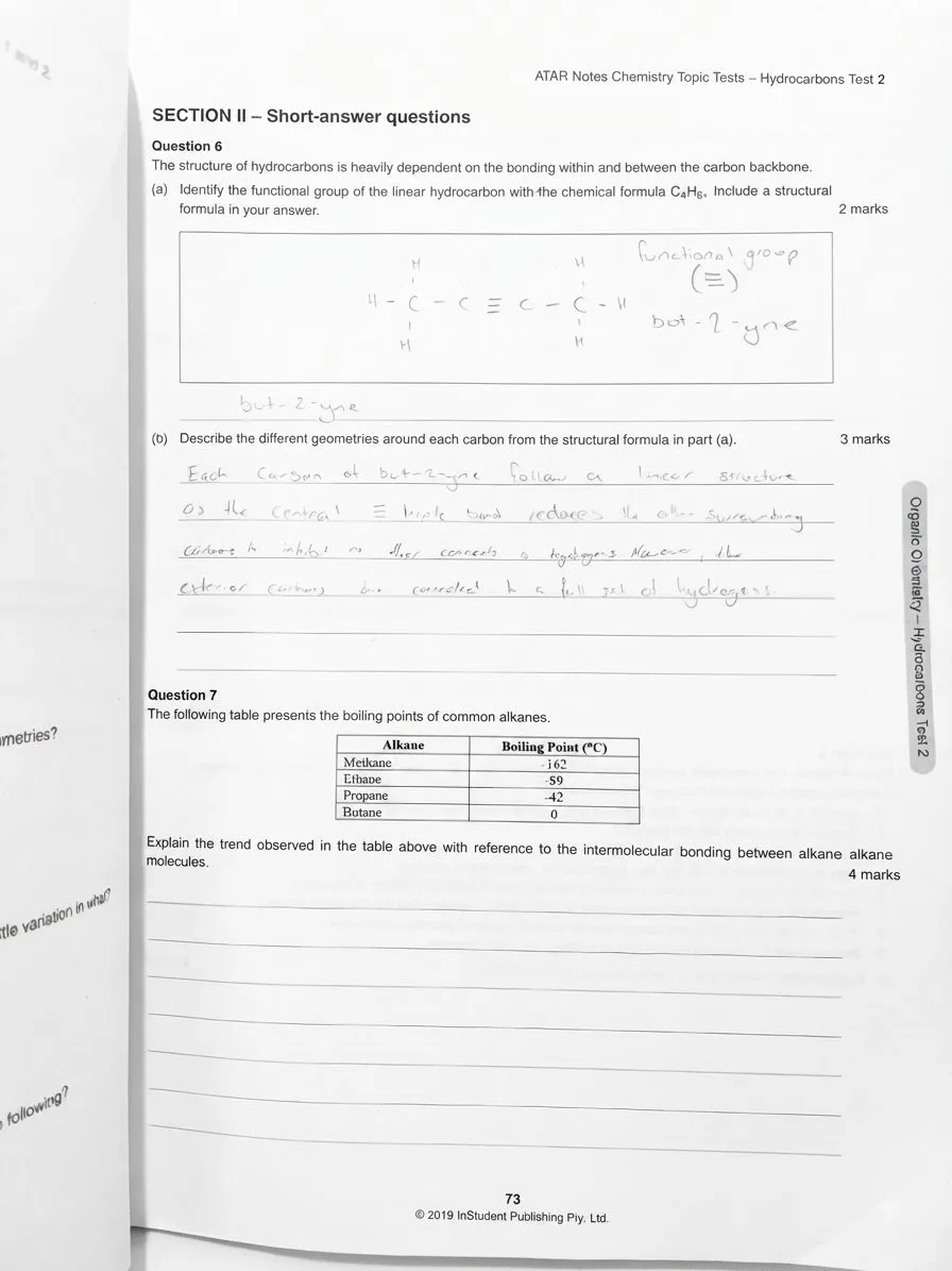 Chemistry Year 12 ATAR Notes 2020-2022 Topic Notes – photo 2