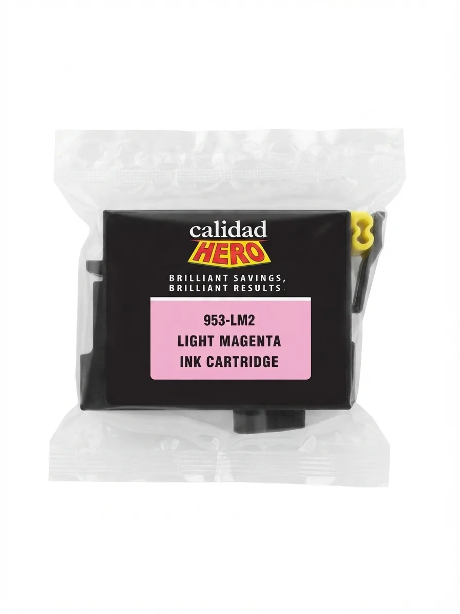 Calidad Hero HP OfficeJet Pro 8700 u 8200 Ink Cartridge Light Magenta 953-LM2 – photo 2
