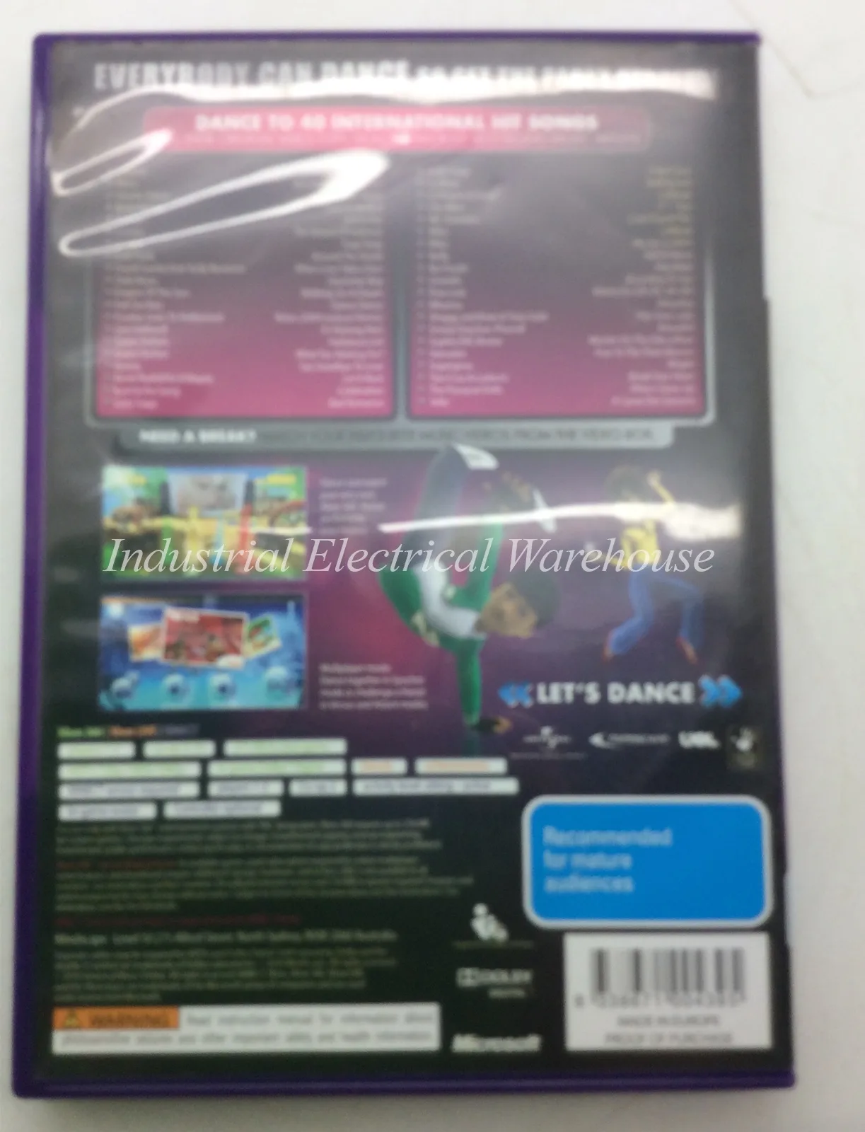 Xbox 360 Dance Paradise Requires Kinect Sensor Mindscape Game Disc & Manual PAL – photo 2