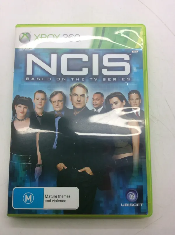 Xbox 360 NCIS Based on the TV Series Ubisoft Game CD and Manual PAL