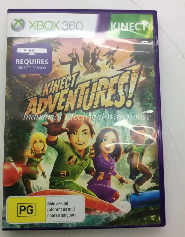 Xbox 360 Kinect Adventures (Requires Kinect Sensor) Microsoft Game Disc