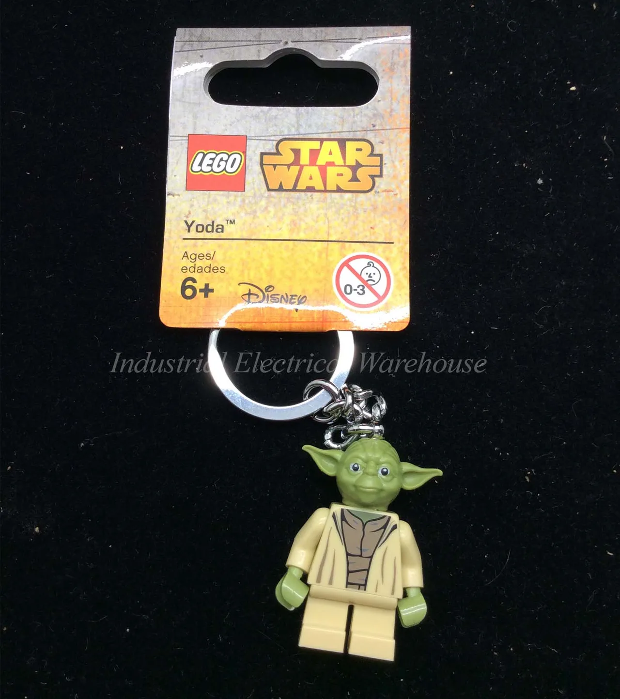 Lego Star Wars Yoda Minifigure Keychain 853449 – photo 2