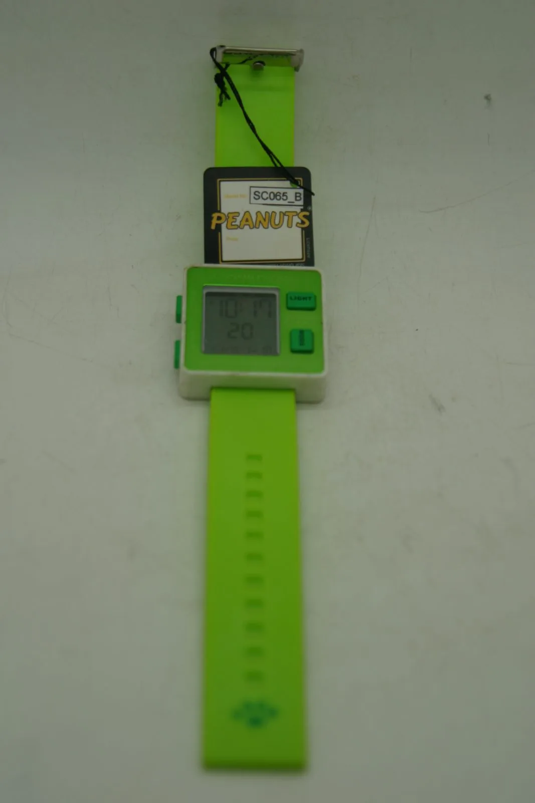 Snoopy Limited Edition Digital LCD Watch Green White 999 Made SC065_B New – photo 2