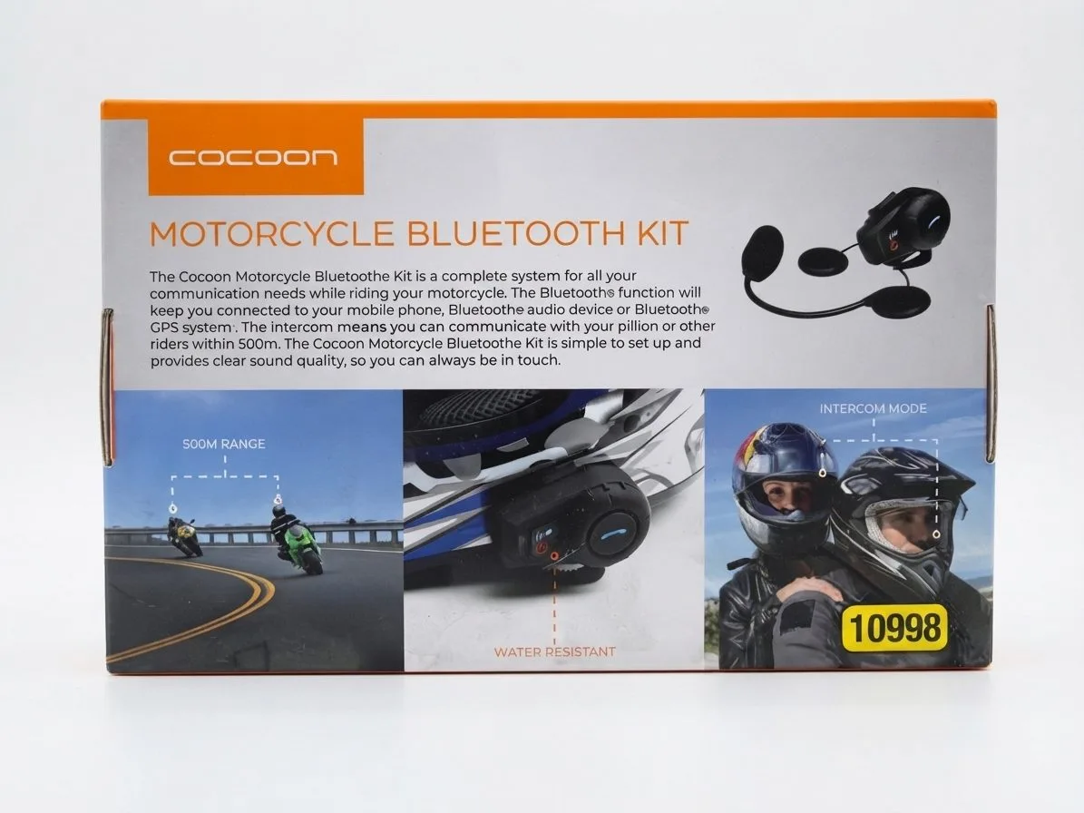 Cocoon Motorcycle Bluetooth Helmet Intercom Kit (Brand New / Sealed) – photo 2