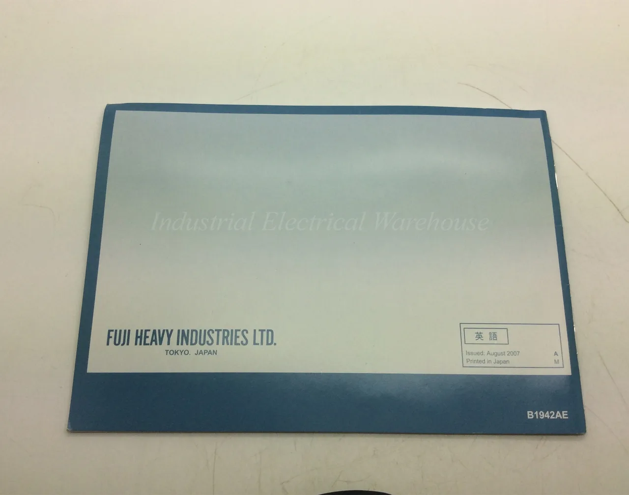 Subaru Impreza 2008 Car Manual and Storage Case – photo 4