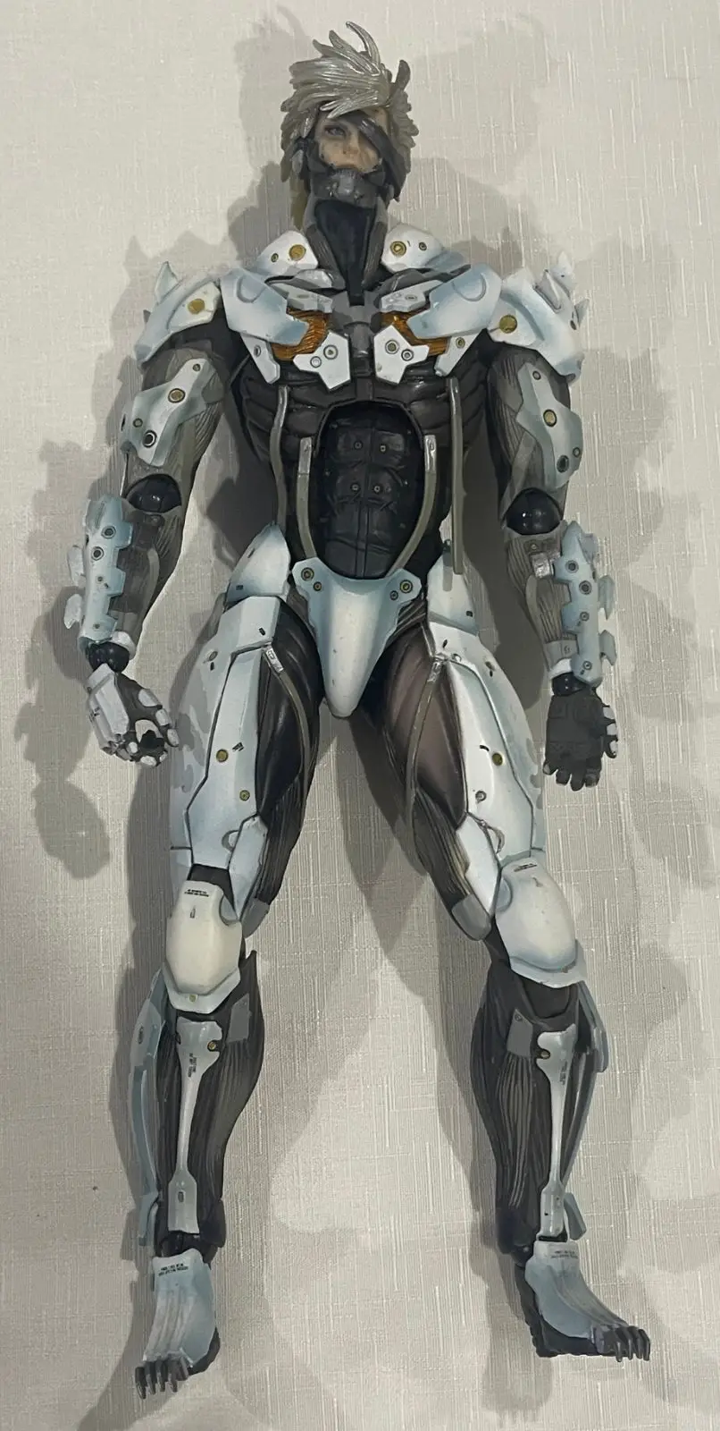 Metal Gear Rising Revengeance Limited Edition Play Arts Kai White Raiden Figure – photo 5