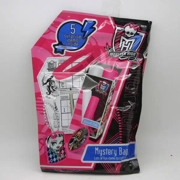 Monster High Gift Bag 5 Surprise Items Kids Party Bag