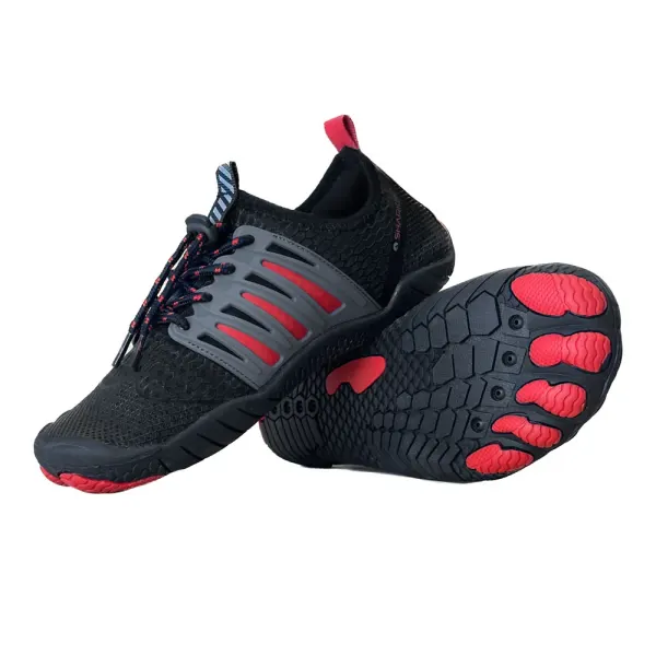Sharkskin Everywear Water Shoes Red & Black Watersports Shoes Size 41