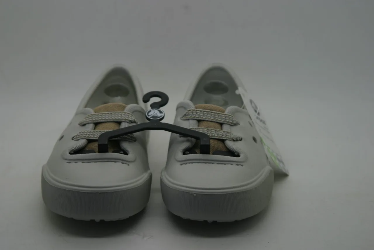 Crocs Size J 1/3 Nahani Girls Pearl White / Khaki (NEW) – photo 10