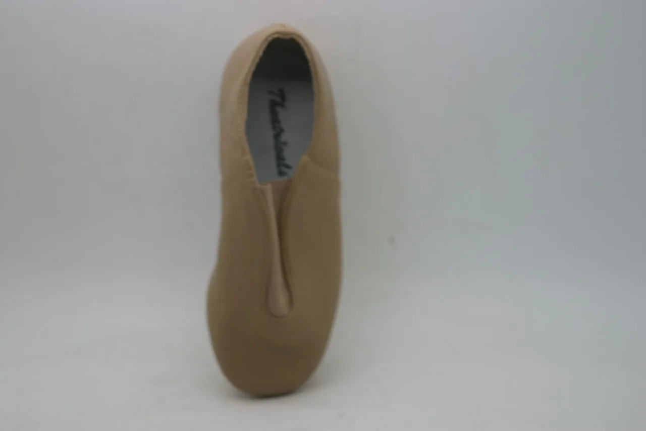 Theatricals Girls Tan Jazz Shoe Split Sole With Gore Top Size 12 – photo 4