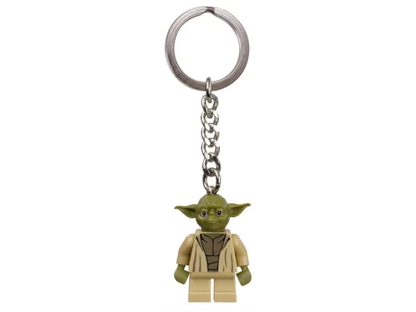 Lego Star Wars Yoda Minifigure Keychain 853449