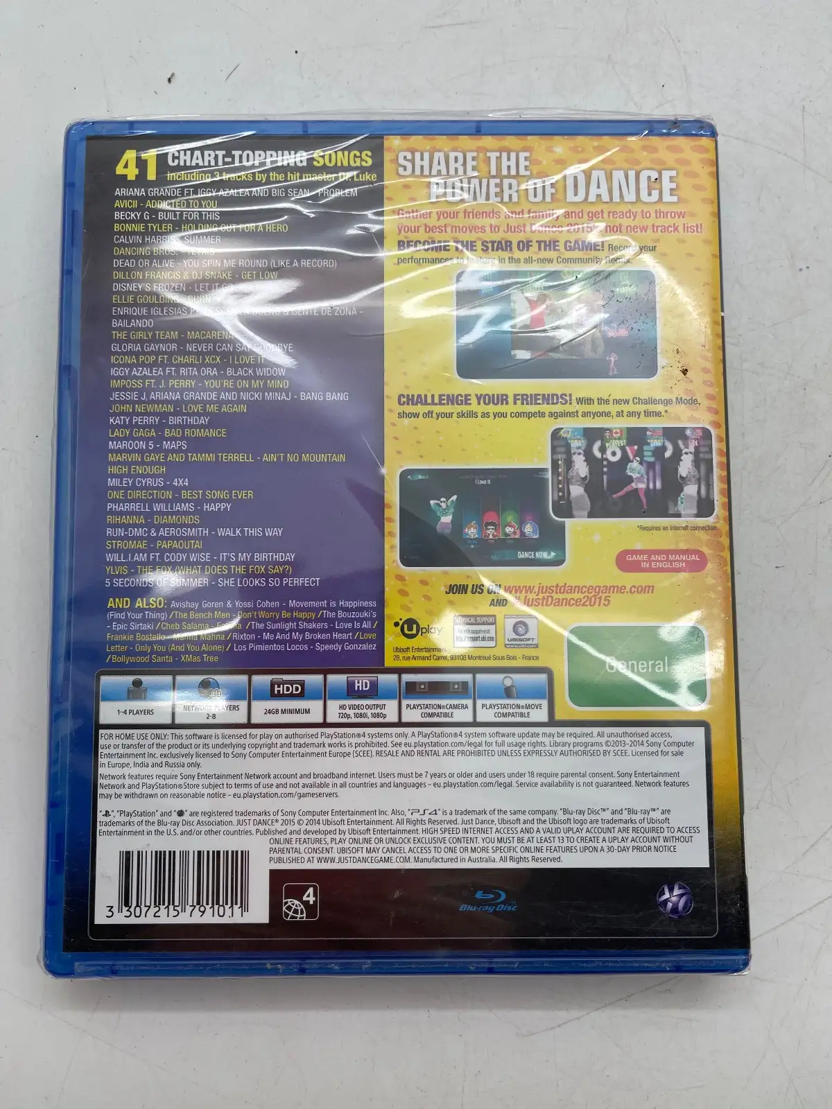 PS4 Just Dance 2015 Game (Brand New & Sealed) – photo 2