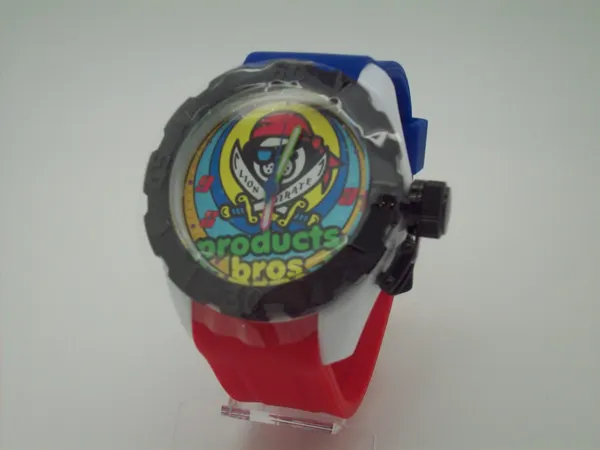Bros Products - Baby Lion Pirate Red, Blue and White Watch BP054