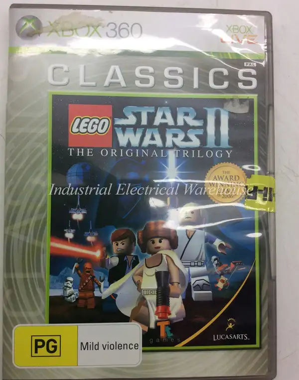 Xbox 360 Lego Star Wars II: The Original Trilogy LucasArts Game Disc PAL