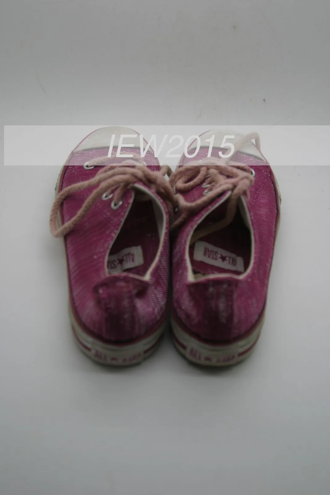 Converse Chuck Taylor All Stars Purple / Pink And Silver Size US3 – photo 3