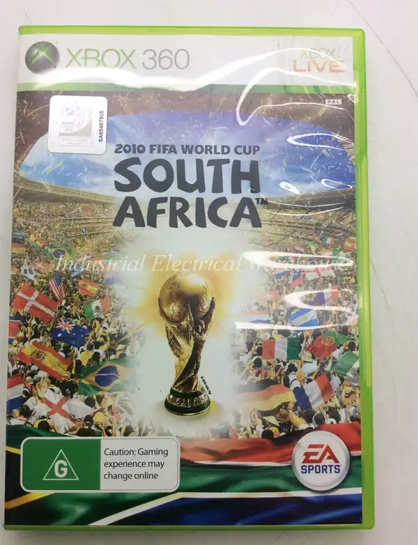 Xbox 360 2010 Fifa World Cup South Africa EA Sports Game Disc