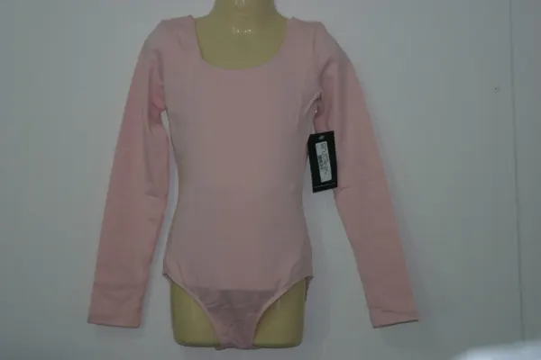 BLOCH Child Long Seleeve Leotard Ballet Pink CL5409 Size MED 8 - 10
